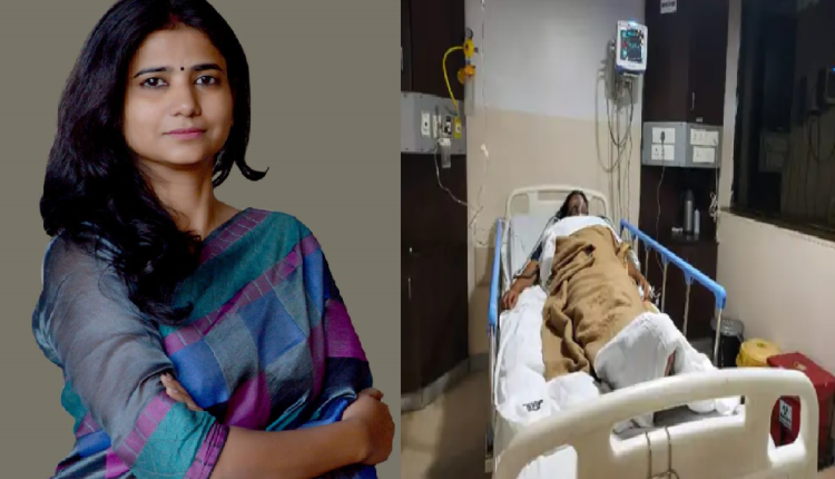 Ritu_jaiswal_admitted in Hospital